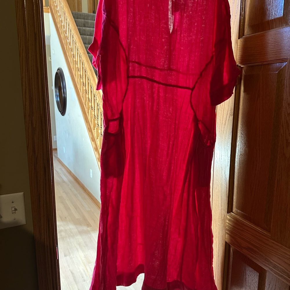 Free People pink Maxi Dress